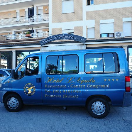 Hotel L'Aquila Pomezia Dış mekan fotoğraf